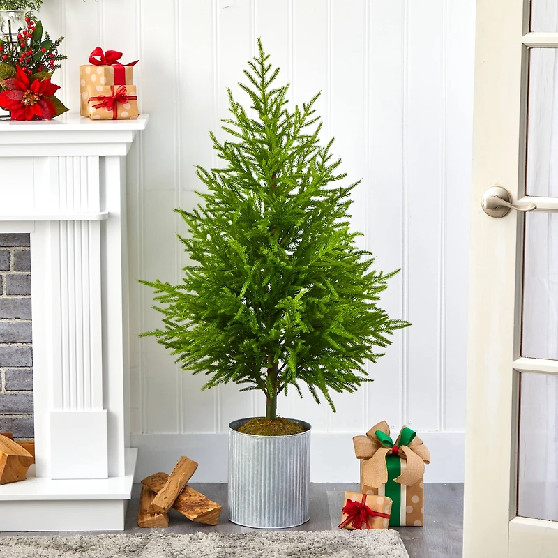 4ft. Unlit Norfolk Island Pine Artificial Christmas Tree