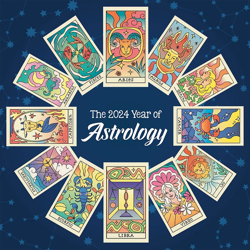 TF Publishing 2024 Year of Astrology Wall Calendar