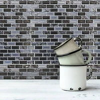 RoomMates Traditional Marble Backsplash StickTiles®