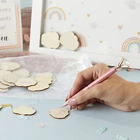 Kate Aspen Boho Rainbow Baby Shower Guest Book Alternative