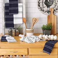DII® Ribbed Terry Dishtowel & Dishcloth Set
