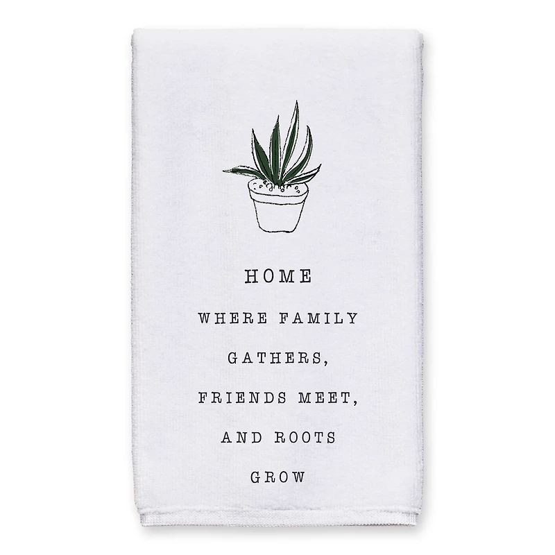 Home Where Roots Grow Hand Towel Set