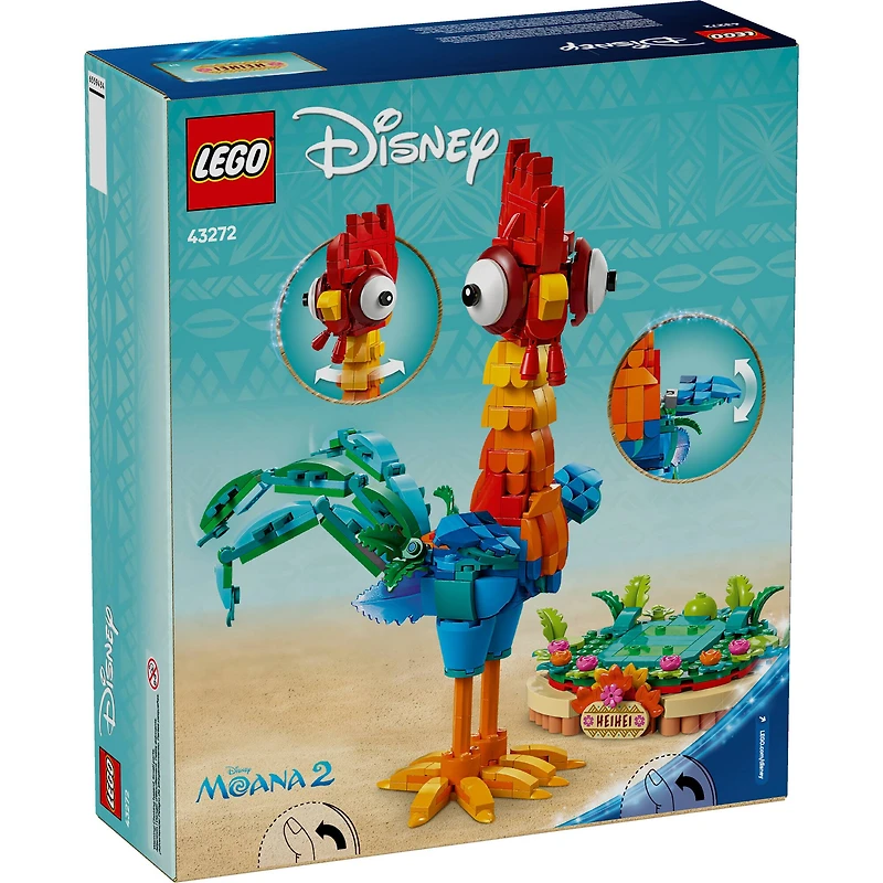 LEGO® Disney Moana 2 Heihei Buildable Animal Model Kit 43272