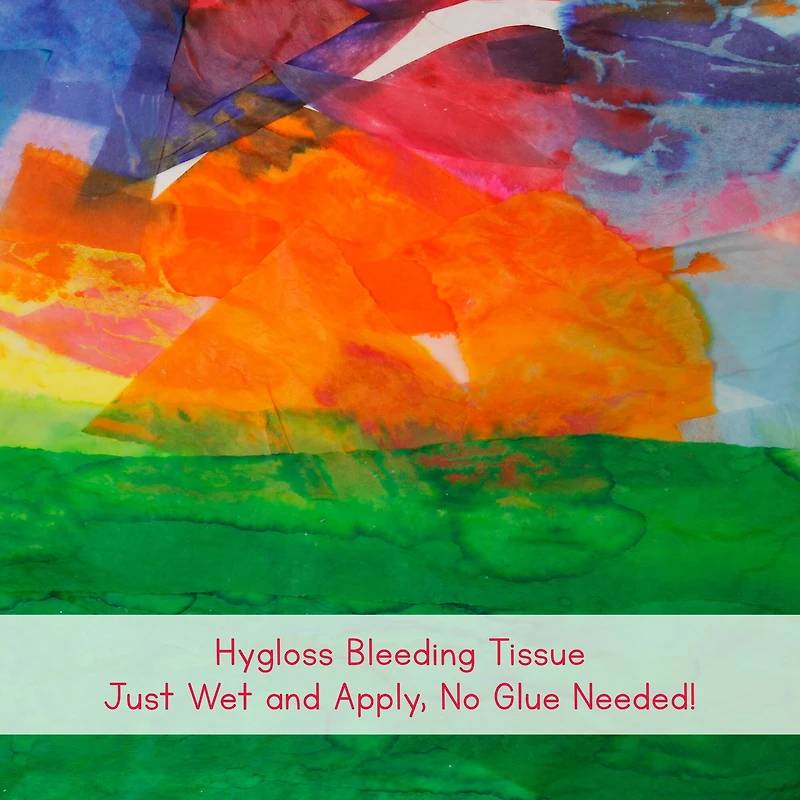 Hygloss 12" x 18" Bleeding Tissue Assortment
