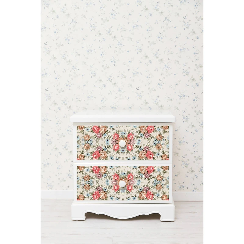 Fablon Romance Floral Adhesive Film, 2ct.