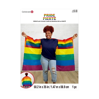 58" Pride Flag Cloak by Celebrate It™