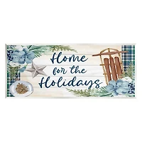 Stupell Industries Home For The Holidays Wall Plaque Art