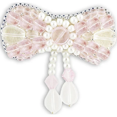 Crystal Art Beadwork Small Girl Flirt Brooch Kit