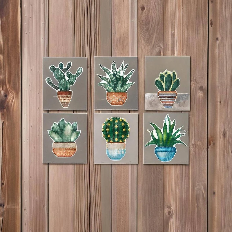 Succulent Diamond Art Kit by Make Market®