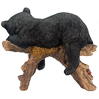 Design Toscano 11" Catnapping Cub Black Bear Statue