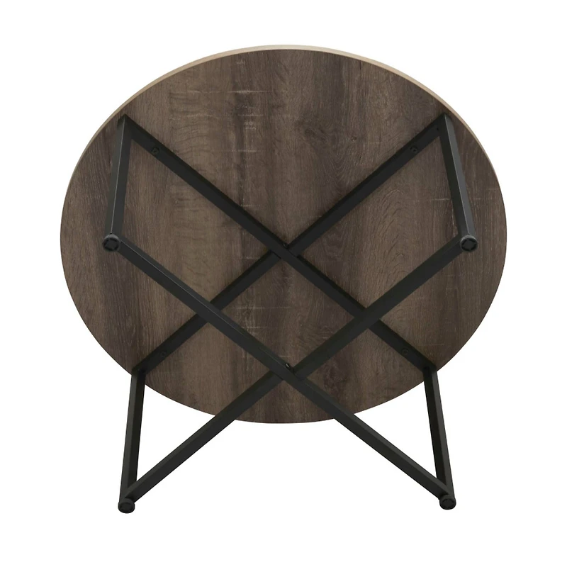 Household Essentials 31.5" Jamestown Round Coffee Table