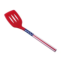 12" Red, White & Blue Slotted Turner by Celebrate It®