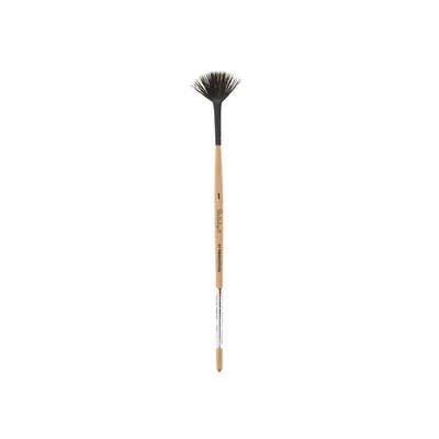 Princeton™ Catalyst™ Polytip™ Short Handle Bristle Fan Brush