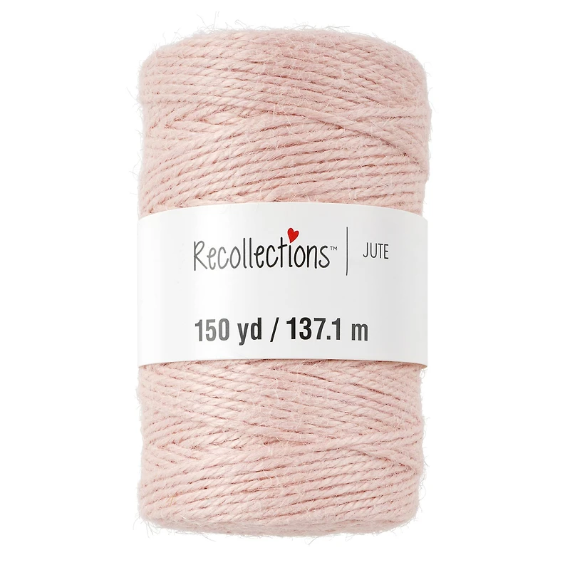 150yd. Rose Jute Spool by Recollections™