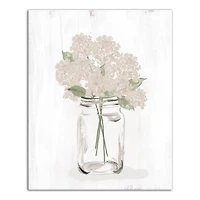 Hydrangea Still Life 16" x 20" Canvas Wall Art