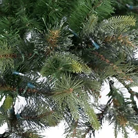 7.5ft. Pre-Lit Cashmere Pine Artificial Christmas Tree, Warm White Dura-Lit® LED Lights