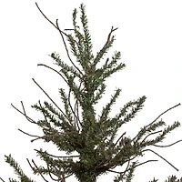3ft. Unlit Warsaw Two-Tone Twig Artificial Christmas Tree in Burlap Base
