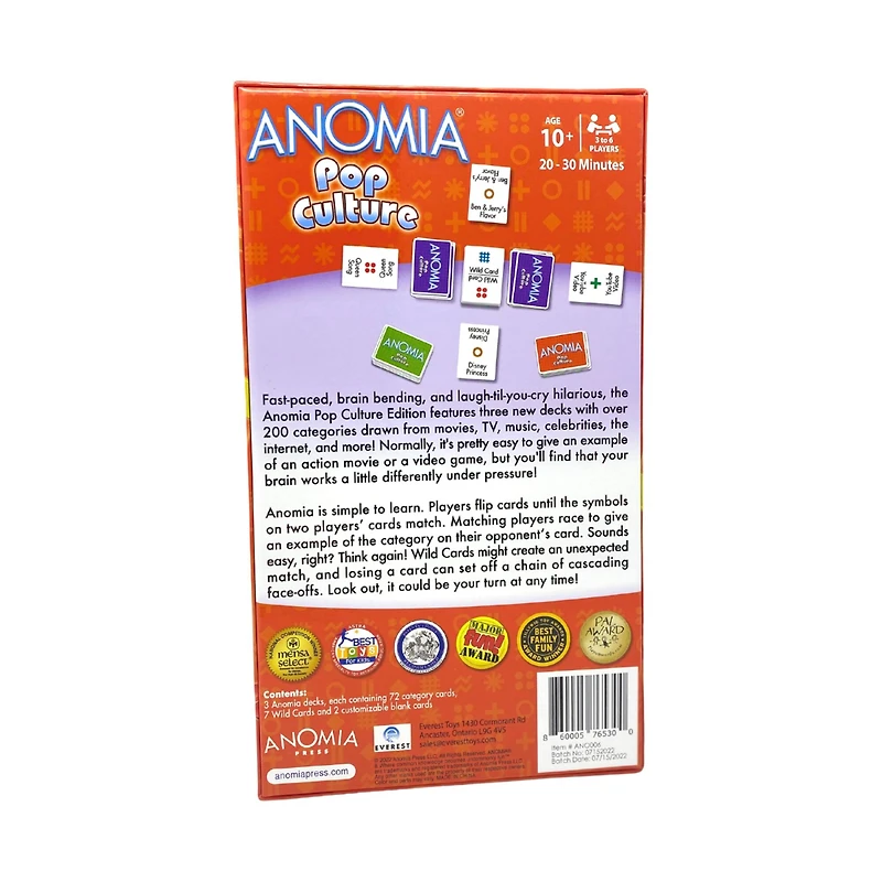 Anomia - Pop Culture Edition