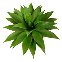 2.5ft. Agave Plant in White Planter with Metal Stand