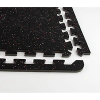 FloorPops Rhyolite Rubber Interlocking Tiles