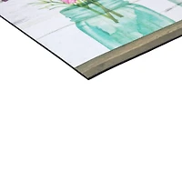 Welcome Friends Spring Bouquet Doormat 18" x 30"