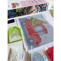 Oven Christmas Morning  Cross Stitch Kit