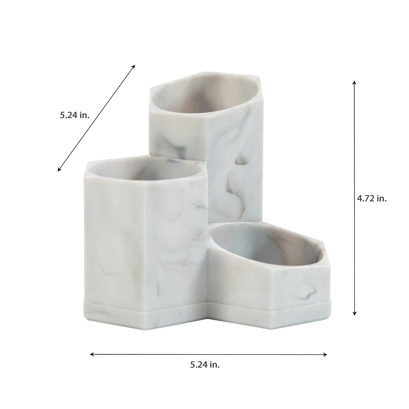 Simplify Pencil Brush Marble Holder 