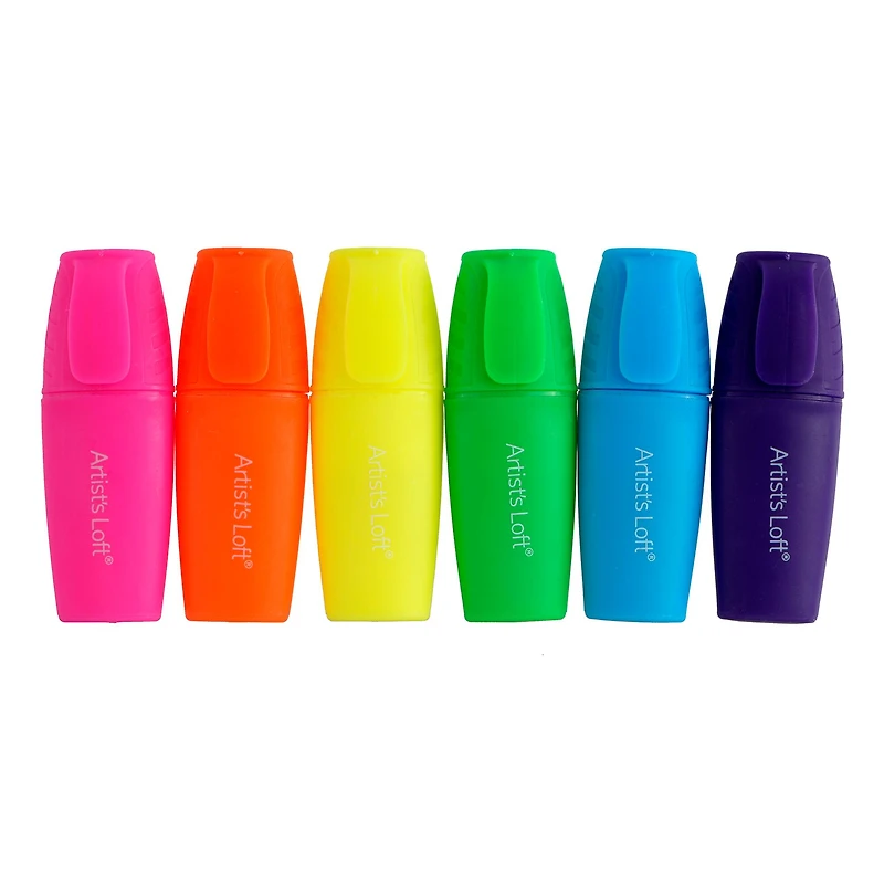 Mini Basic Chisel Tip Highlighters by Artist's Loft®