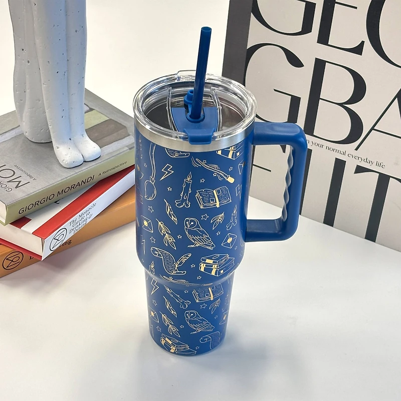 40oz. Navy Wizard Stainless Steel Insulated Tumbler by Ashland®