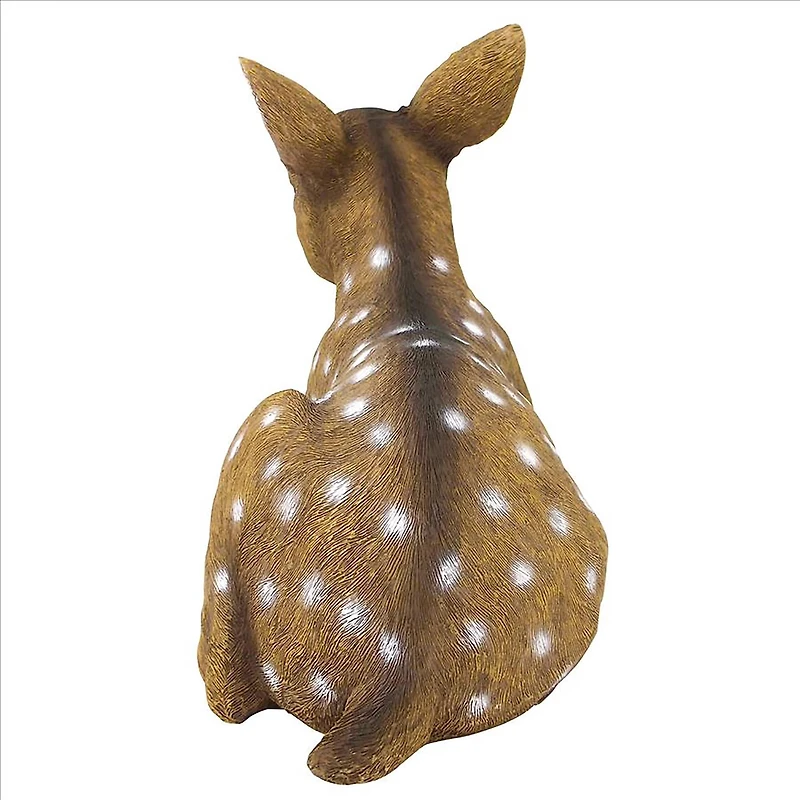 Design Toscano 14.5" Darby the Forest Fawn Baby Deer Statue