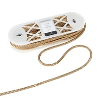 5/16" Gold Faux Leather Trim by Celebrate It® 