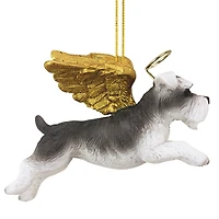 Design Toscano Honor the Pooch Mini Schnauzer Angel Ornament