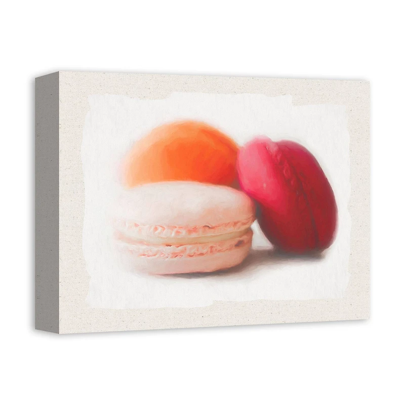 Macaroons Canvas Wall Art