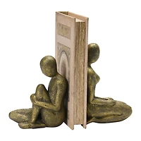 Hello Honey® 9" Sitting Women Bookends Cast Iron, 2ct.