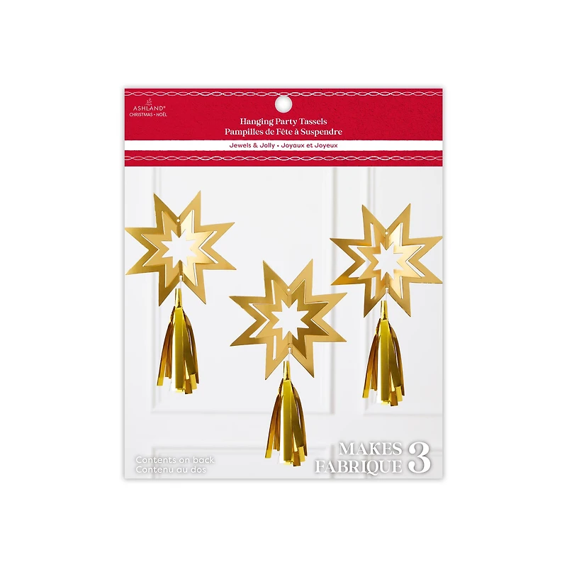 Hanging Star Party Tassels