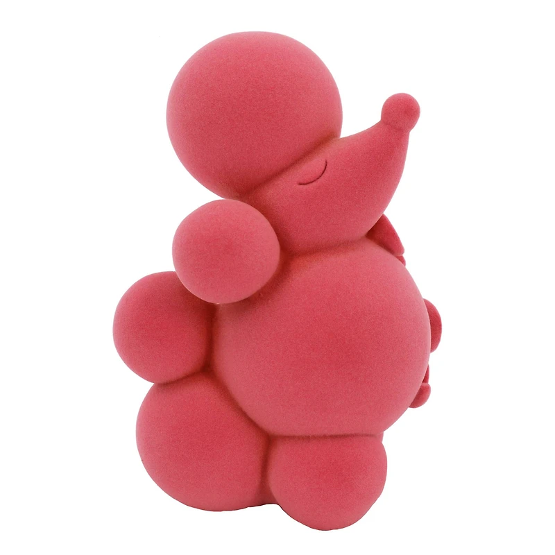 7" Flocked Poodle Tabletop Décor by Ashland