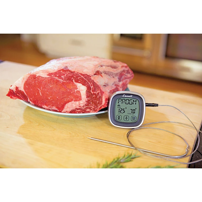 Escali Black Touch Screen Thermometer & Timer