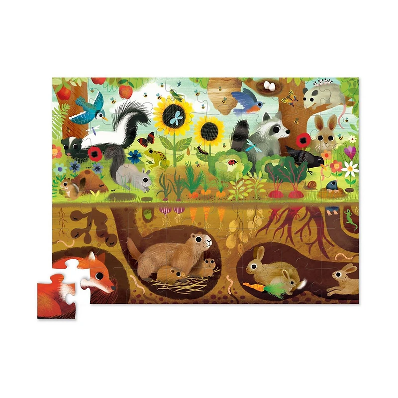 Above & Below - Backyard Discovery Floor Puzzle: 48 Pcs