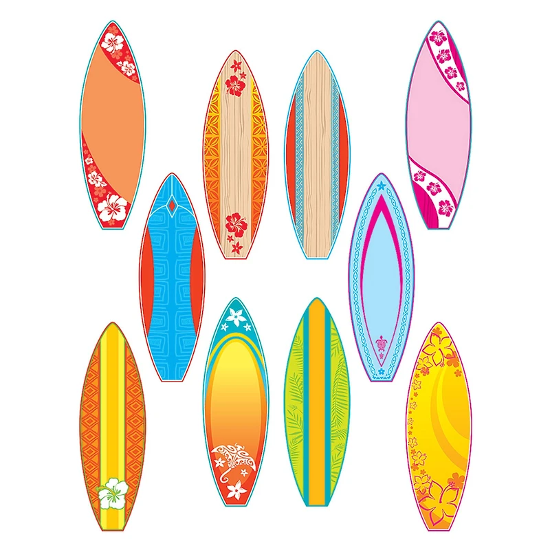 Teacher Created Resources® Surfboards Accents, 3 Packs of 30