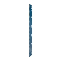 Hello Honey® 66'' Blue Growth Chart Ruler Wall Décor
