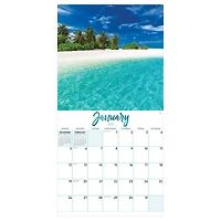 TF Publishing 2025 Tropical Beaches Wall Calendar