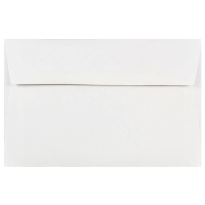 JAM Paper White A9 Invitation Envelopes