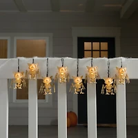 8ct. Skeleton Bats Icon LED String Lights by Ashland®