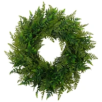 28" Artificial Fern Spring Twig Wreath