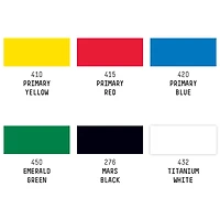 Liquitex® Professional Primaries 22mL Acrylic Gouache, 6ct.