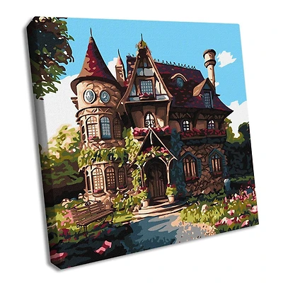 Ideyka The Cozy Palace Painting by Numbers Kit