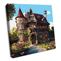 Ideyka The Cozy Palace Painting by Numbers Kit