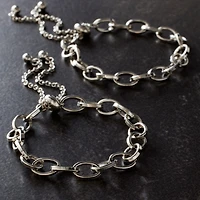 Rhodium Cable Slider Charm Bracelets, 2ct. by Bead Landing™