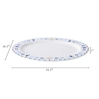 14" x 10" Hanukkah Ceramic Oval Plate by Ashland®