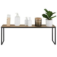 Organize It All Matte Black Over the Sink Shelf